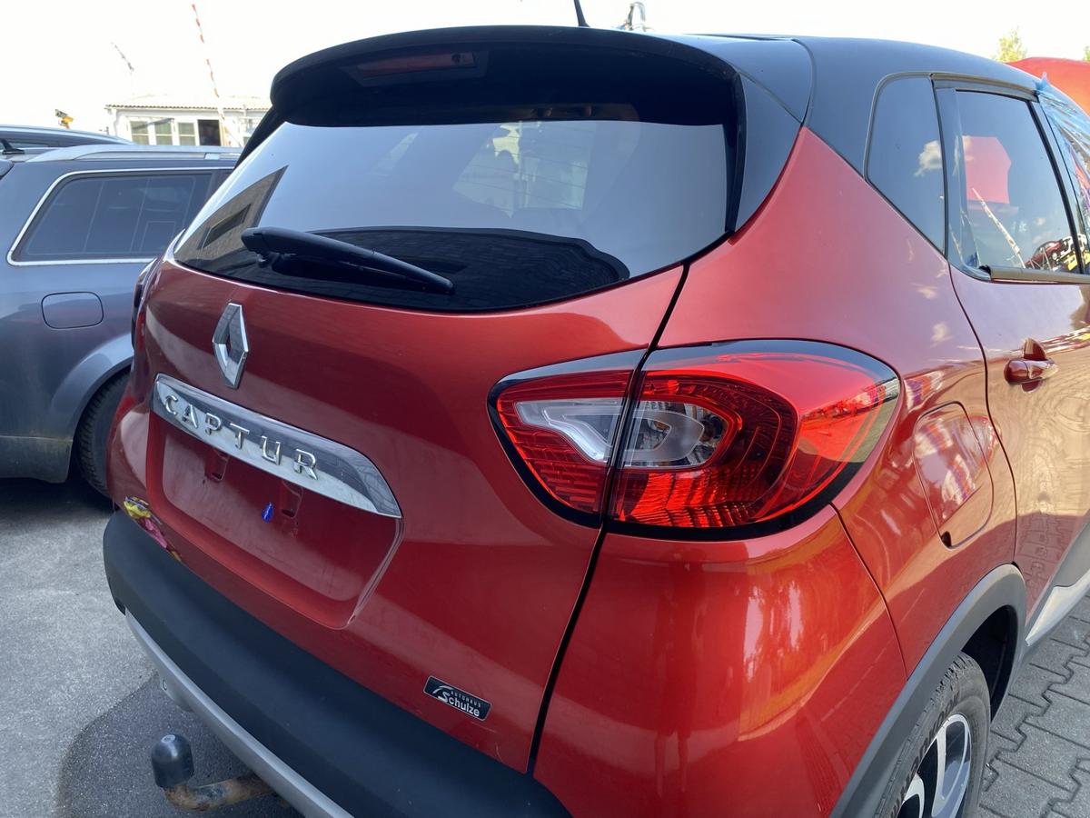 Renault Captur 1 original Heckklappe mit Heckscheibe BIXPA Rouge Flamme Bj.2017